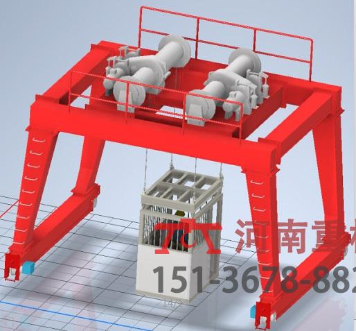 河北唐山豎井用龍門吊制造廠家分享豎井用龍門吊優勢特點